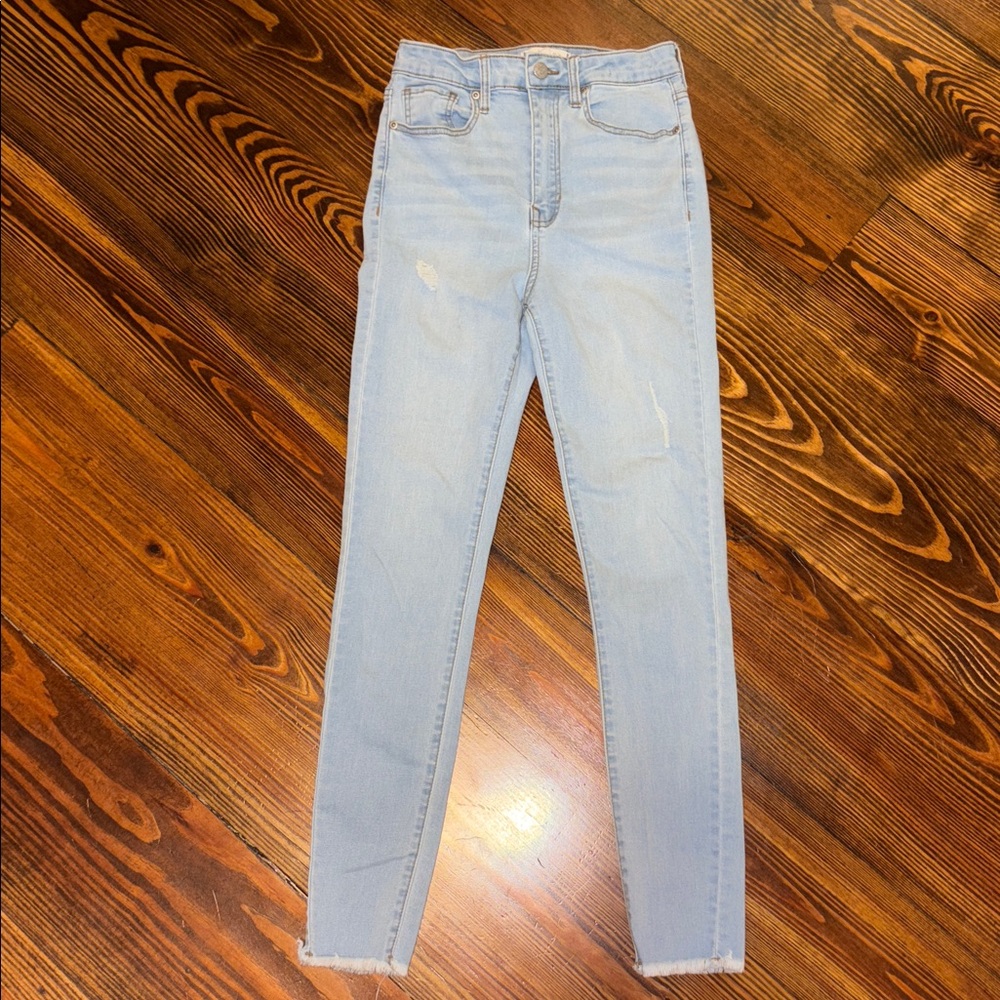 Women’s Francesca’s Harper Light Blue Skinny Jeans Size 25 - Picture 2 of 8